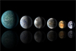 До этого титул планеты, больше всего похожей на Землю, принадлежал планете Kepler 186f, размеры которой всего на 10% больше нашей. Еще раньше были открыты экзопланеты Kepler 62f и Kepler 69c. Первой экзопланетой, обнаруженной в &quot;зоне жизни&quot; в рамках миссии телескопа &quot;Кеплер&quot; была Kepler 22b, которая в 2,4 раза больше Земли. (На иллюстрации сравнительные размеры Земли (справа) и экзопланет (слева направо): Kepler 22b, Kepler 69c,  Kepler 452b, Kepler 62f и Kepler 186f).