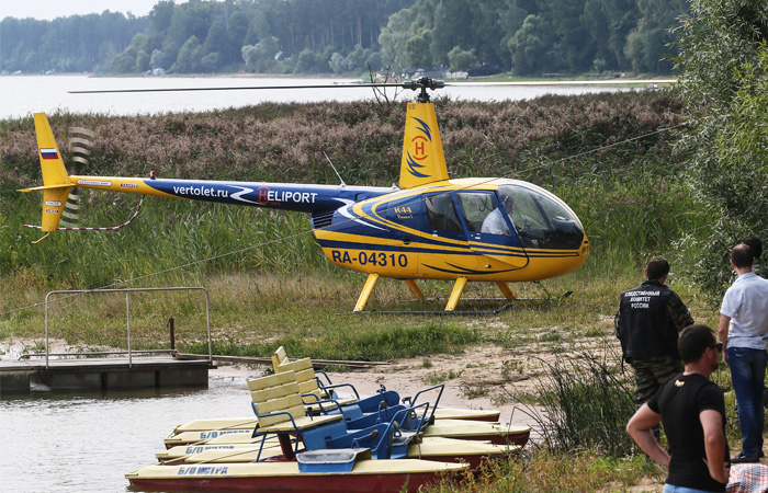 Поисковая операция на месте авиакатастрофы над Истринским водохранилищем - фото 4 из 6