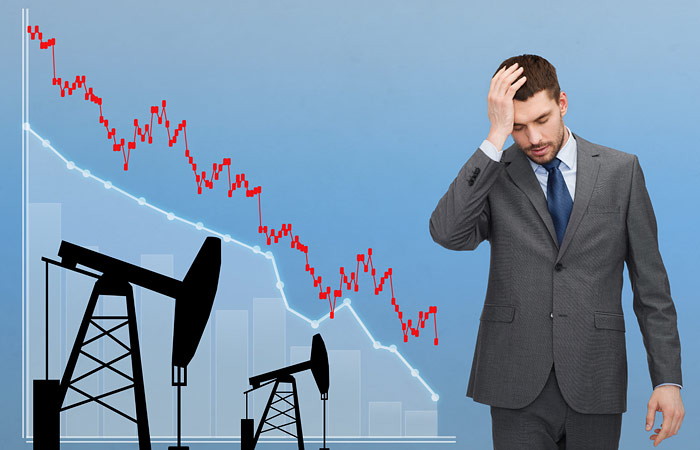 В рисковом сценарии ЦБ цена на нефть в следующем году упадет ниже $40