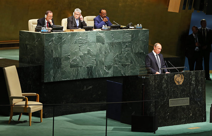 Путин стал главным миротворцем ООН 