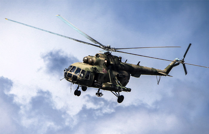 Российский вертолет Ми-8 был подбит в ходе поисков на месте падения Су-24