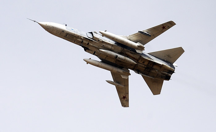 В Сирии сбит российский Су-24