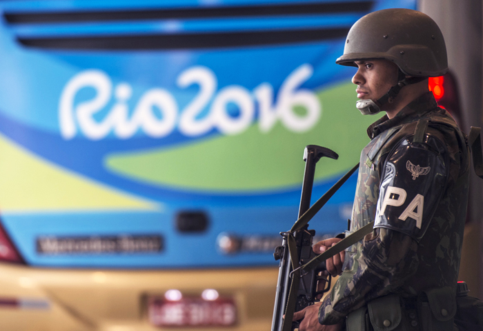 В Бразилии усилены меры безопасности на Олимпиаде