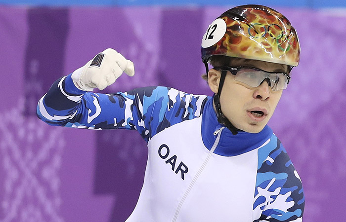 Шорт-трекист Елистратов принес России первую медаль Олимпиады