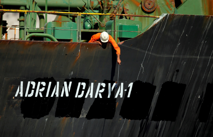 Минюст США объявил о санкциях против Adrian Darya 1 и его капитана