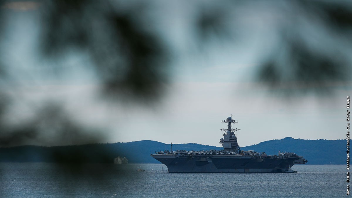 CNN сообщил, что ВМС США скрыли масштаб пожара на USS Gerald R. Ford