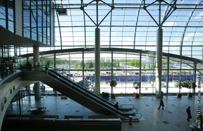 В аэропорту "Домодедово" произошло задымление