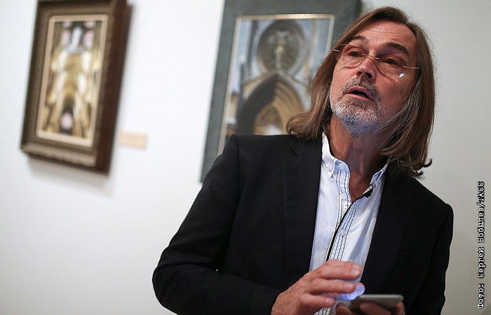 В Москве затопило мастерскую художника Никаса Сафронова