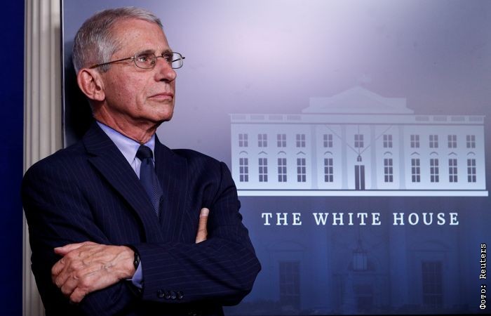 Главный инфекционист США Фаучи получил угрозы в свой адрес