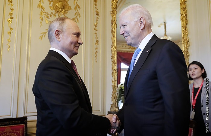 Путин и Байден прибыли на женевскую виллу Ла Гранж
