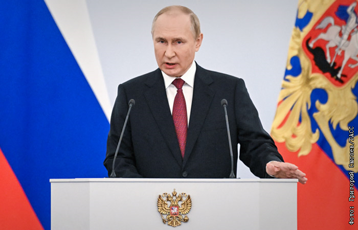 Путин призвал Киев вернуться за стол переговоров