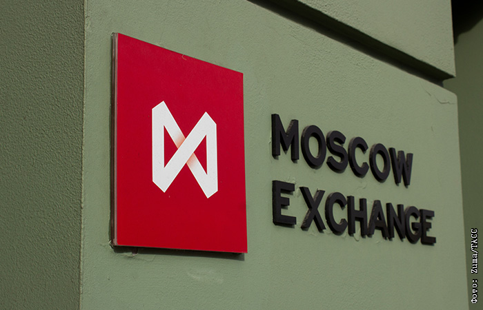 Символ Мосбиржи. Picture background
