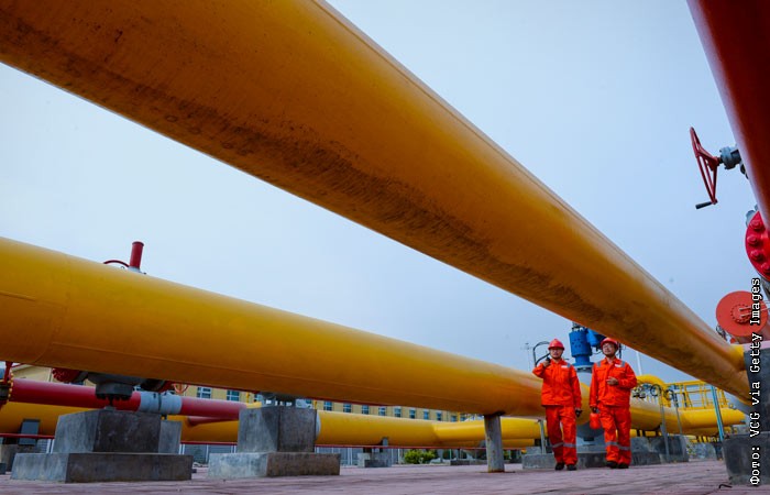Китай в феврале импортировал рекордный объем газа для этого месяца