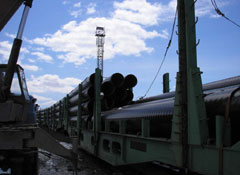 STS/RLS Logistics завершила контракт по доставке труб на Сахалин в рамках реализации проекта строительства газопровода «Сахалин – Хабаровск – Владивосток»