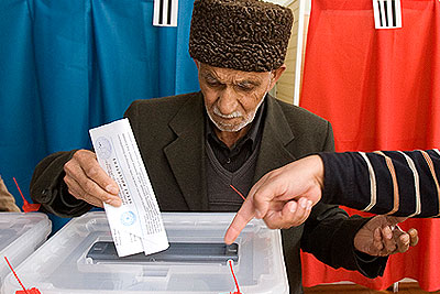 Президентские выборы проходят в Азербайджане