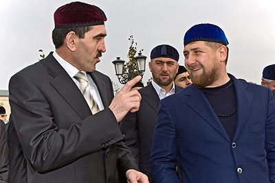 Встреча президентов Чеченской республики и Ингушетии