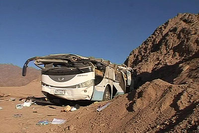 В автокатастрофе в Египте погибли семь российских туристов