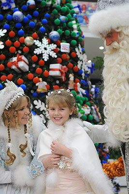 9-летняя Даша Варфоломеева посетила Кремлевскую елку
