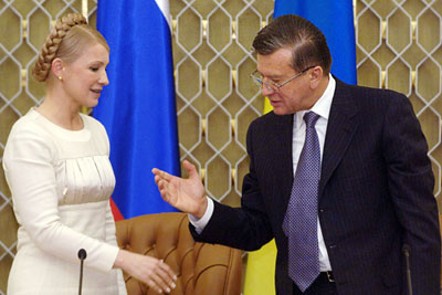 Премьер-министр России провел переговоры с премьер-министром Украины