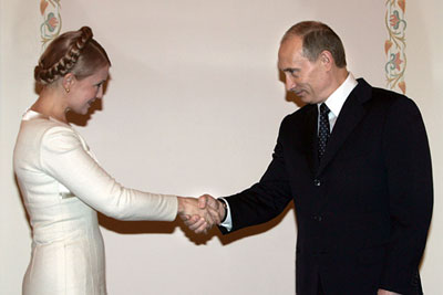 Президент России встретился с премьер-министром Украины