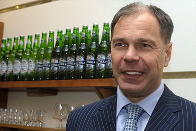 Президент пивоваренной компании "Балтика" Антон Артемьев