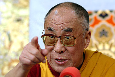 Духовный лидер Тибета Далай-лама XIV-й