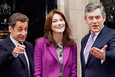 Визит четы Саркози в Великобританию
