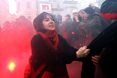 Задержание на "Марше несогласных" в Москве

