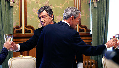 Встреча Виктора Ющенко и Джорджа Буша