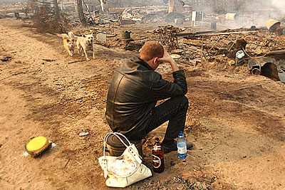 В Забайкальском крае сгорели 20 дачных участков