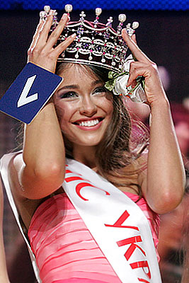 "Мисс Украина -2008" стала родственница заместителя мэра Киева