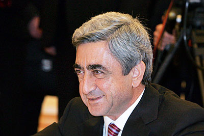 Серж Саркисян вступил в должность президента Армении