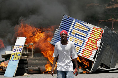 Столкновения на Гаити