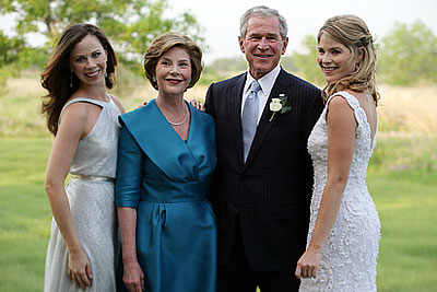 Дочь Джорджа Буша вышла замуж