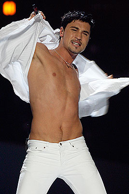 Дима Билан в финале "Евровидения 2008"