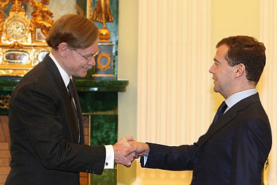 Президент России провел встречу с главой Всемирного банка