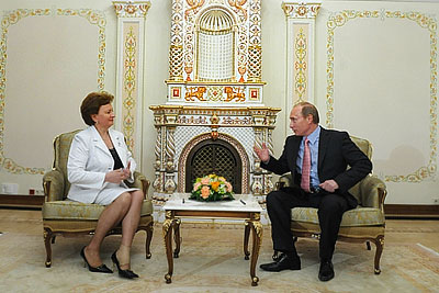 Встреча премьер-министров России и Молдавии