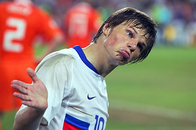 1/4 финала Евро 2008: Россия - Голландия - 3:1