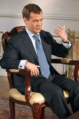 Президент России дал интервью корреспондентам агентства "Рейтер"