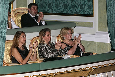 Супруги президентов России и Армении посетили Большой театр