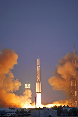 Успешный запуск "Протон-К" с космодрома "Байконур"