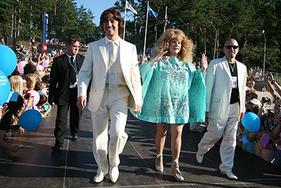 Открытие конкурса "Новая волна 2008" в Юрмале
