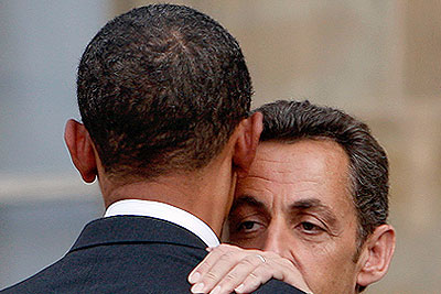 Барак Обама встретился с Николя Саркози