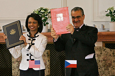 Соглашение о размещении ПРО США в Чехии