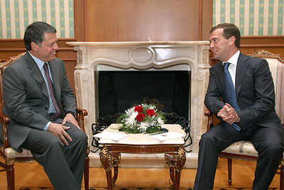 Президент России встретится с королем Иордании в Сочи