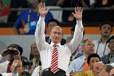 Владимир Путин на церемонии открытия XXIX Олимпийских игр