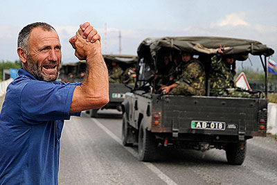 Цхинвали по-прежнему контролируется армией Южной Осетии