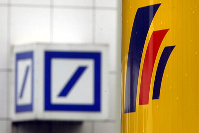 Deutsche Bank купит почти 30% акций Postbank за 2,79 млрд евро