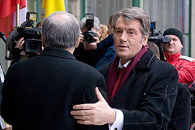 Ющенко встретился с Качиньским