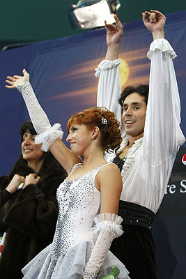Российские танцоры взяли "золото" чемпионата Европы по фигурному катанию